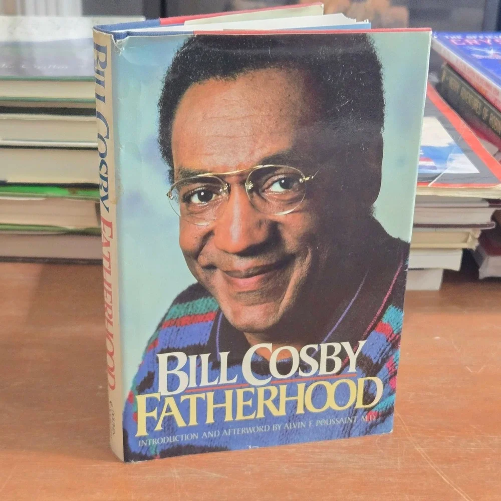 Bill Cosby Fatherhood 1986‎ Hardcover Book Humor Parenting